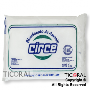 BICARBONATO DE AMONIO CIRCE X1KG x 1